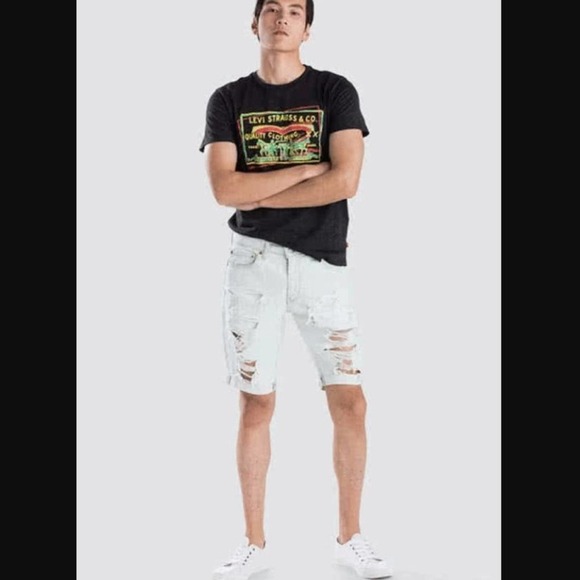 LEVI'S 511 Premium SLIM Shorts Men's 38 NEW - Picture 3 of 13